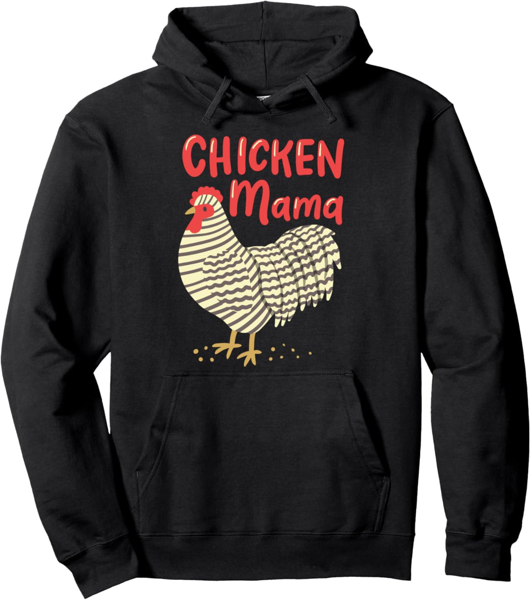 Huhn-Mama Geschenk für Hühner Bauern Frau Pullover Hoodie