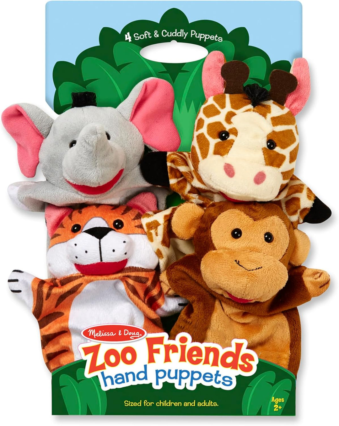 Melissa &amp; Doug - Handpuppen, Handpuppen und Theater, weiches Spielzeug, ab 2 Jahren, für Jungen und