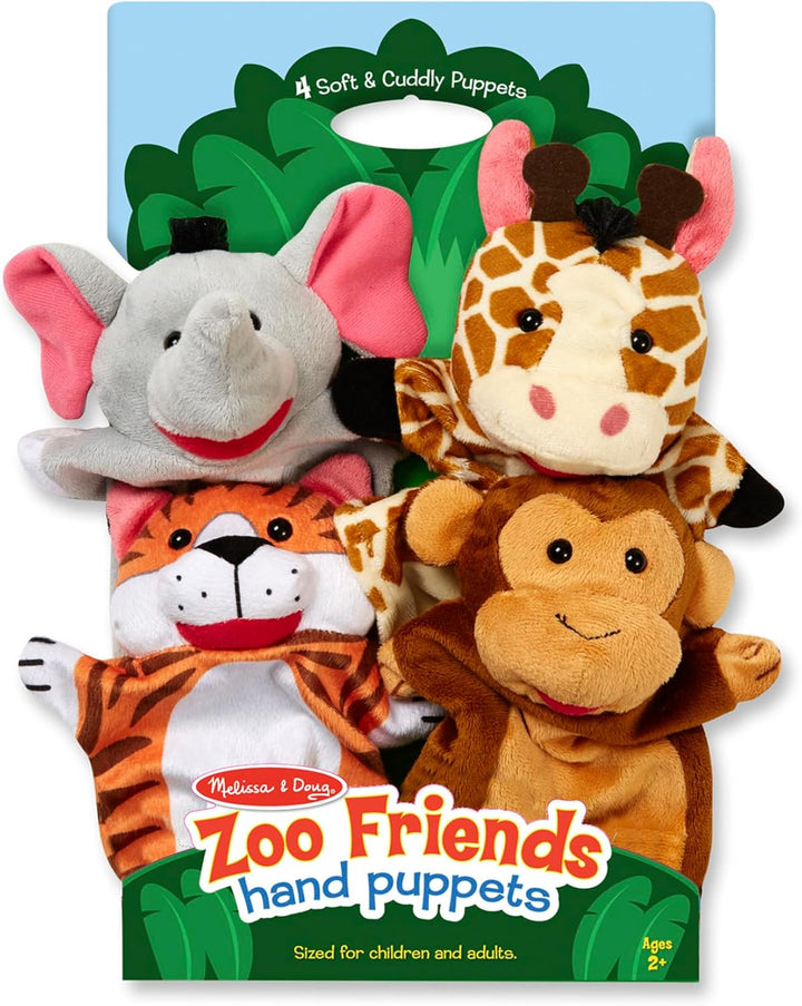 Melissa &amp; Doug - Handpuppen, Handpuppen und Theater, weiches Spielzeug, ab 2 Jahren, für Jungen und