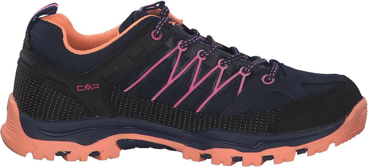 CMP Unisex Kinder Kids Rigel Low Trekking Shoes Kids WpTrekking-Schuhe 38 EU B Blue Sunrise, 38 EU B