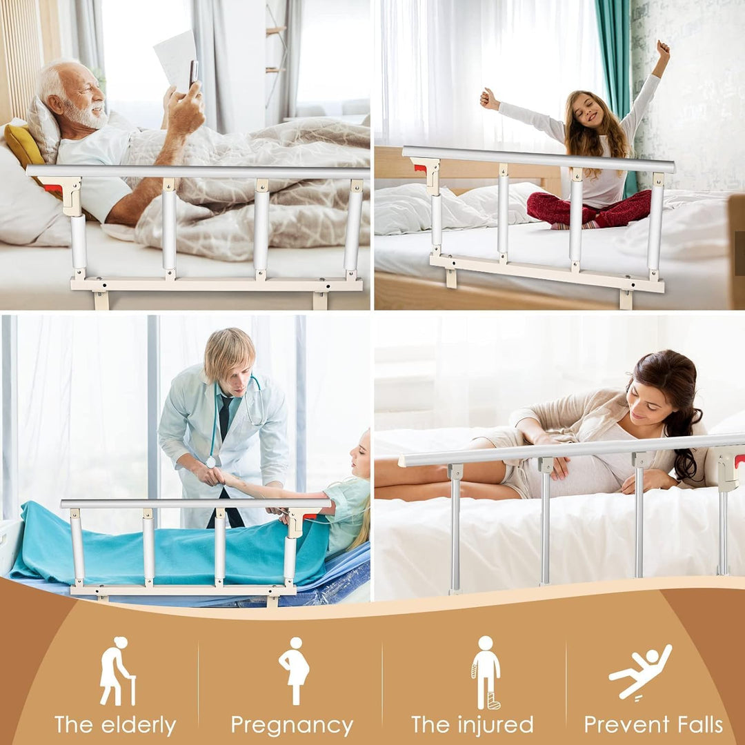 Hlieeosfcn Bettgitter für Ältere, Sicherheits Bettgriff Bett Haltegriffe Aufstehhilfe für Senioren,F