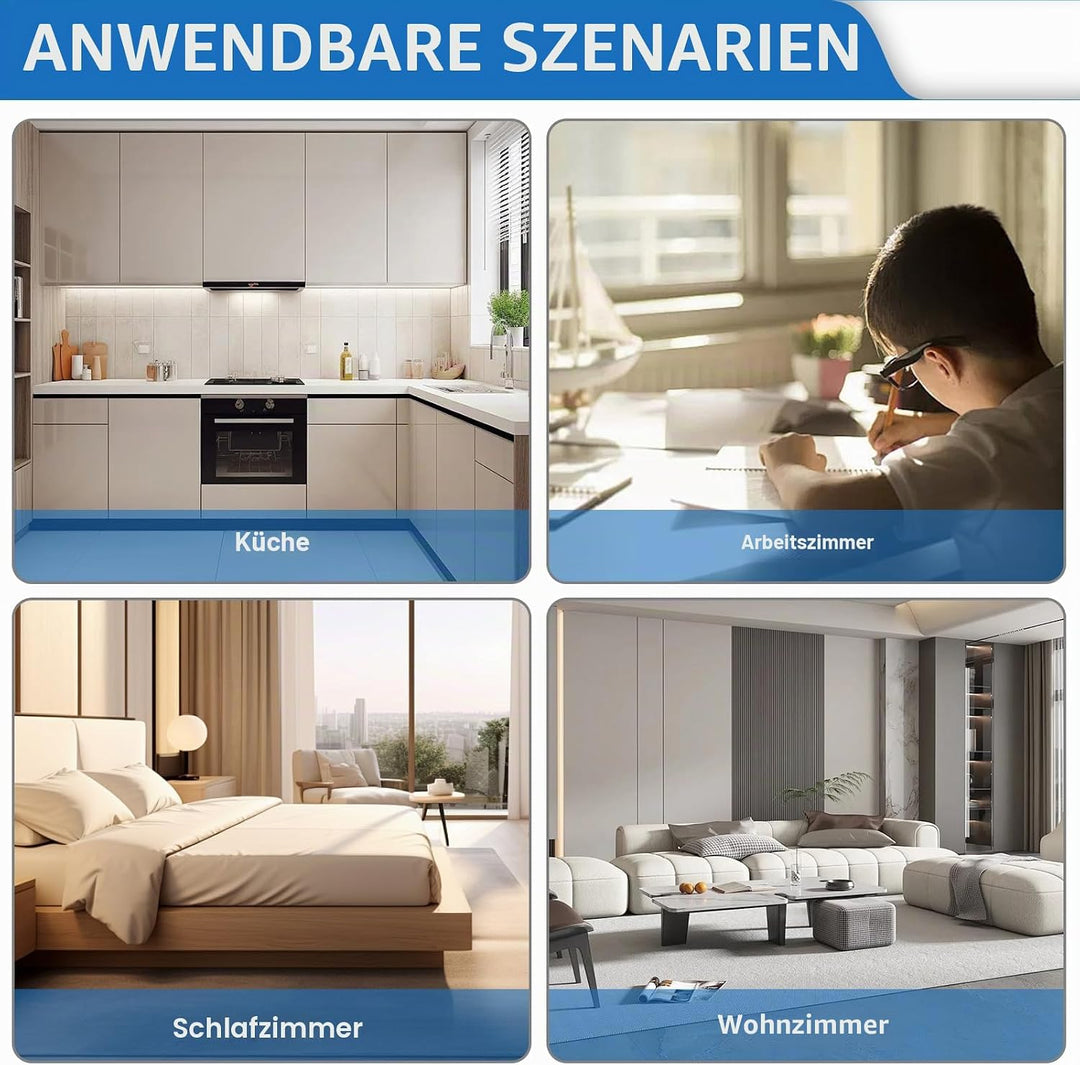 Smart Heizkörperthermostat, WiFi Thermostat Heizungsregler Heizungsthermostat mit App Steuerung&Spra