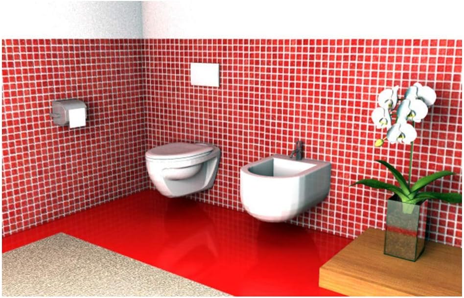 Fischer 4841 Sanitärrahmen hängend, grau Für Bidet, Für Bidet