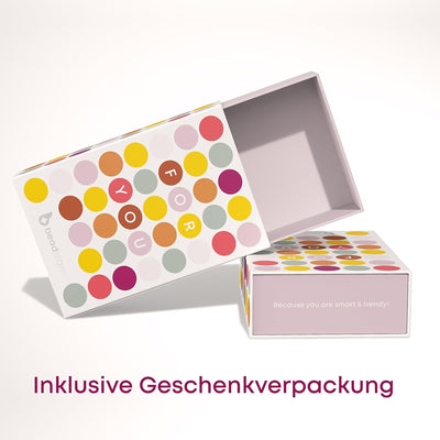 beadstars Perlen Handykette Universal zum Umhängen inkl. Patch und Geschenkbox, handgefertigt in Deu