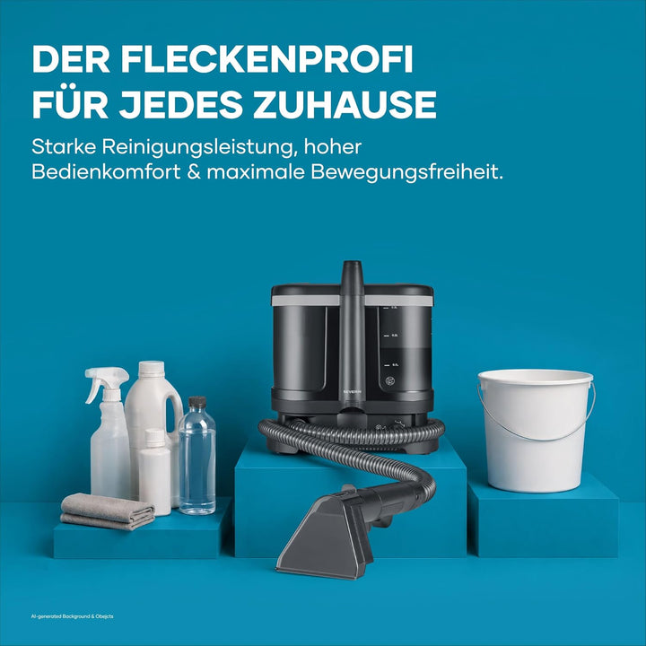Severin Polsterreiniger, für Teppich, Polster, Autositze & Sofa, 2-Tank-Nasssauger, Waschsauger, Tep