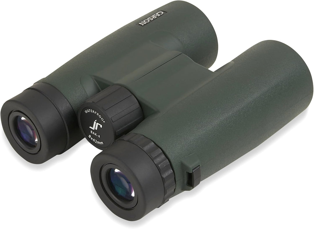 Carson Full-Size Fernglas, 8x42mm, wasserdicht und beschlagfrei (JR-842) 8x42mm Full-Size, 8x42mm Fu