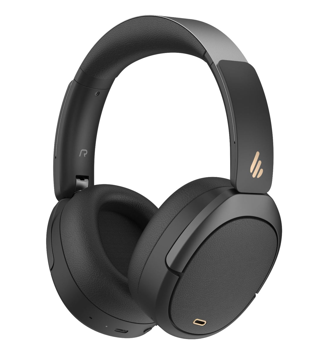 Edifier W80 Faltbare Over-Ear-Bluetooth-Kopfhörer mit aktiver Geräuschunterdrückung (-49 dB), LDAC H