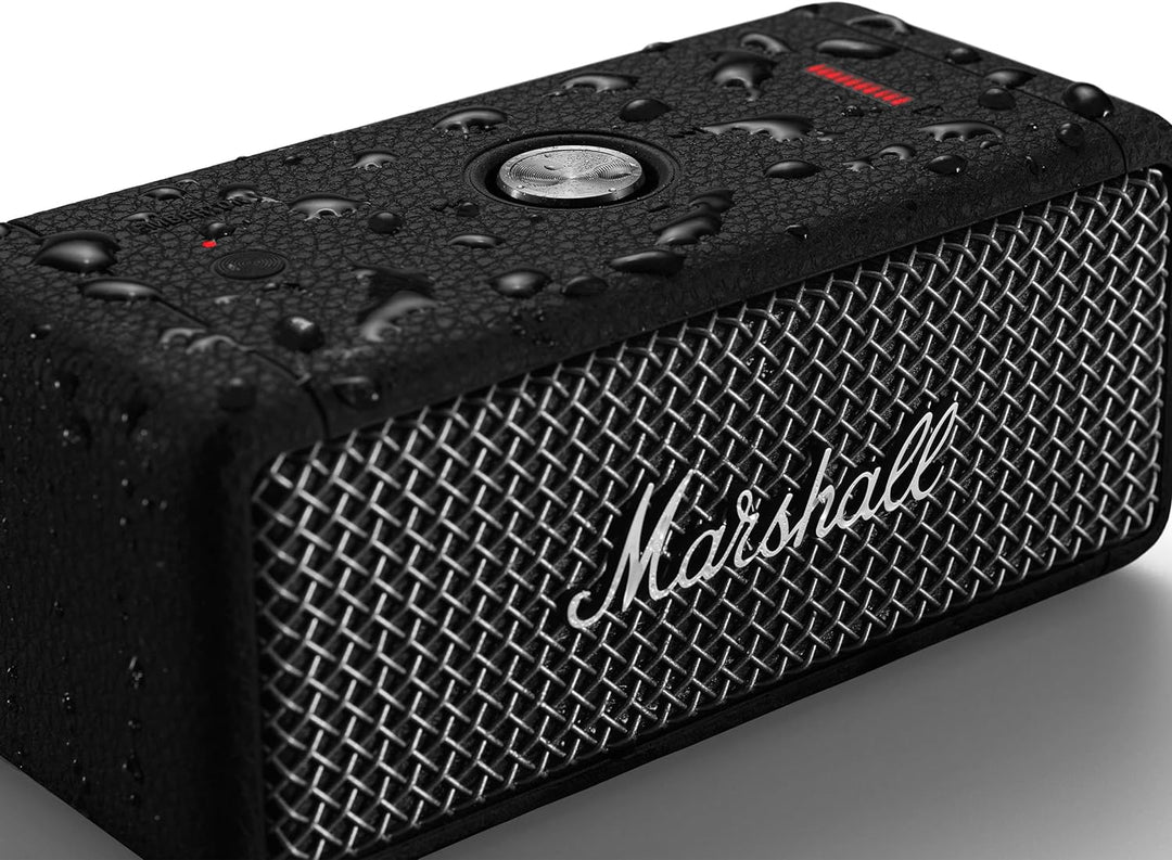 Marshall Emberton II tragbare Bluetooth Lautsprecher, kabellos, koppelbar, IP67 Staub und wasserfest
