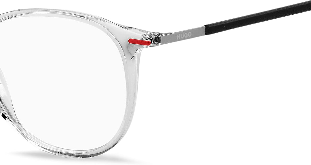 HUGO Herren Df-hg 1233 Prescription Eyewear Frames, Crystal