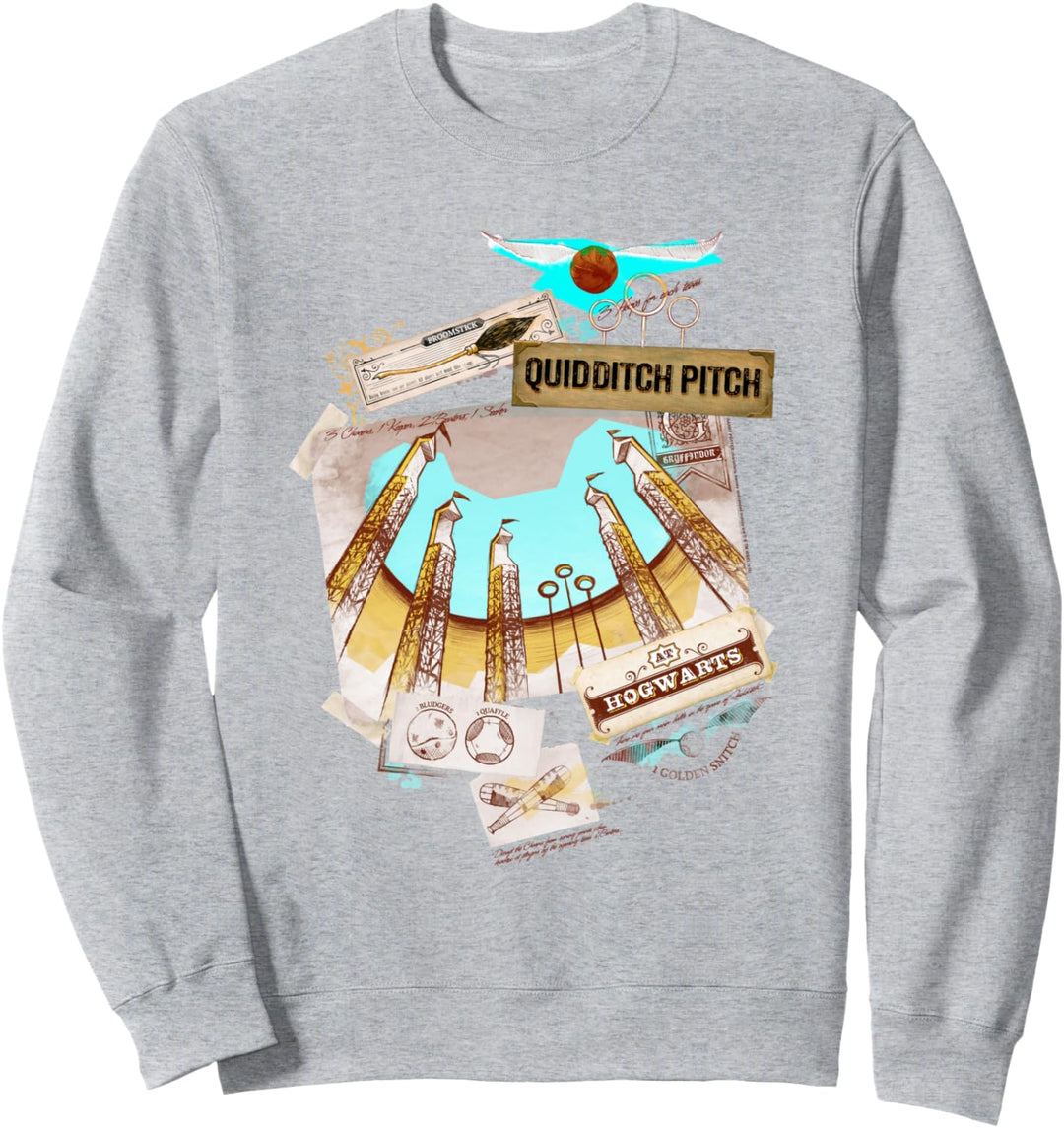 Harry Potter Quidditch Pitch at Hogwarts Sweatshirt