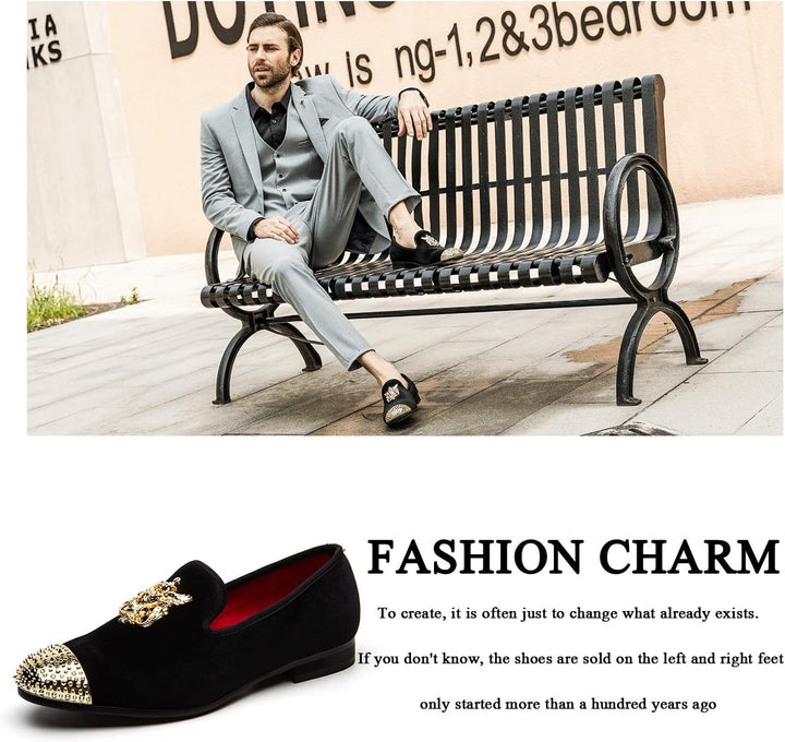 JITAI Herren leichte Schuhe Kunstleder Slipper für Männer und Mode Mokassins Herren Freizeitschuhe 4