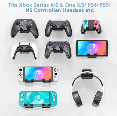 OIVO Controller Wandhalterung für PS3/PS4/PS5/Xbox 360/Xbox One/S/X/Elite/Series S/Series X Controll
