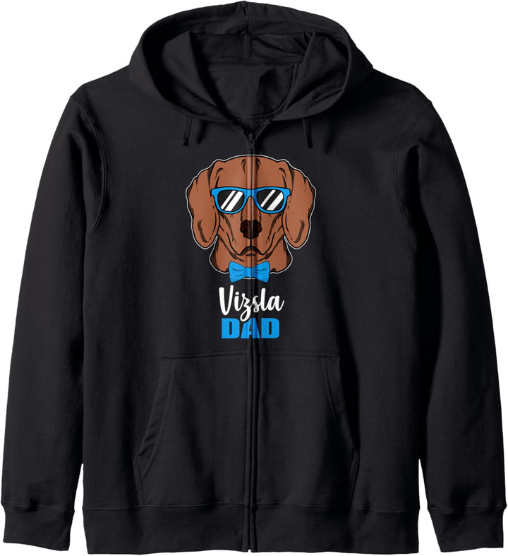 Lustiges Hunde Papa Geschenk Herrchen Vizsla Hund Kapuzenjacke