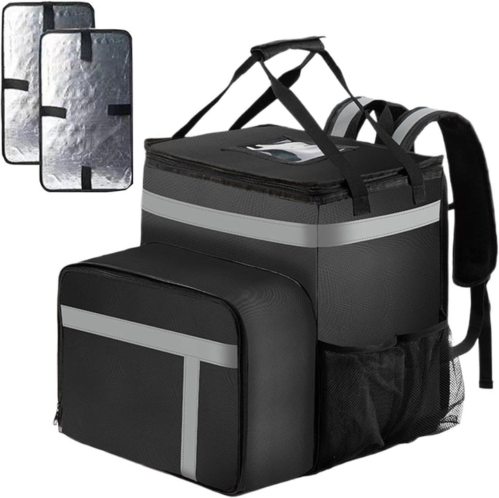 Isolierter thermischer Rucksack, isolierter Picknick -Rucksack | Grosskapazität Bequeme Kompartiment