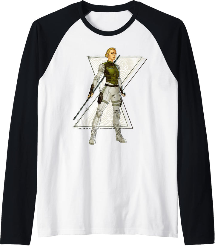 Marvel Black Widow Comic Yelena Standing Raglan