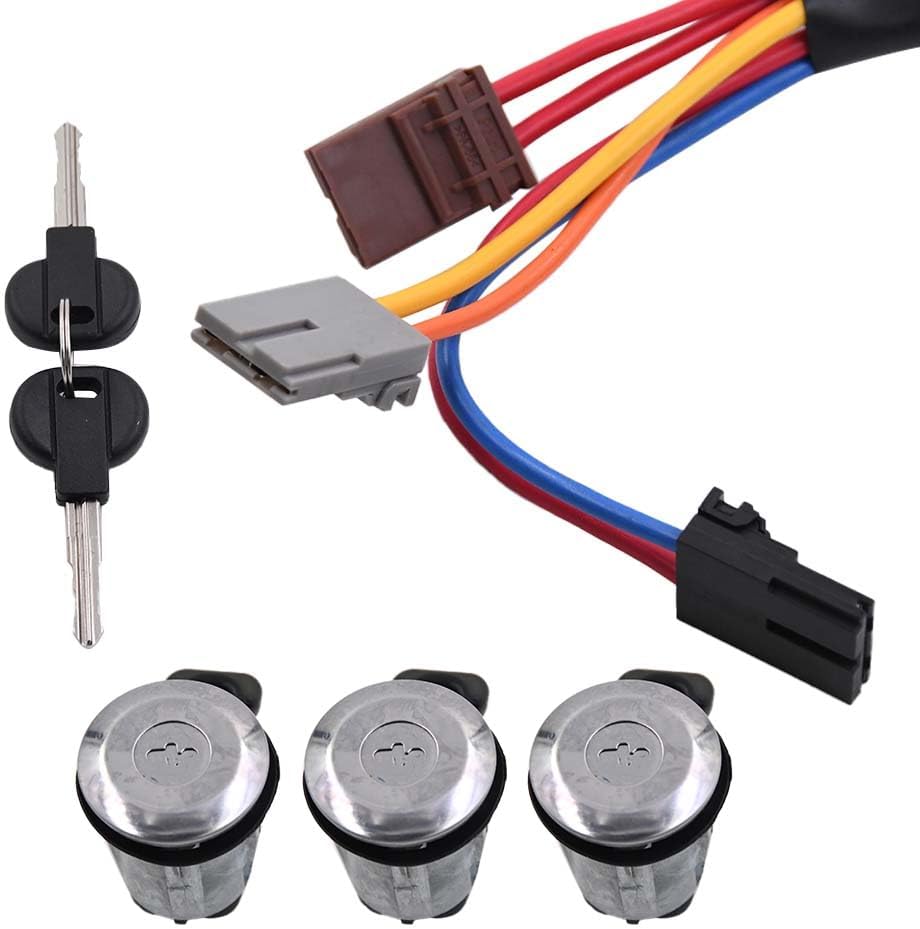 CANTONDZ Kompatibel mit Citroen Berlingo Peugeot 106 I II 806 Partner Zündschloss Schloss Auto Zünds