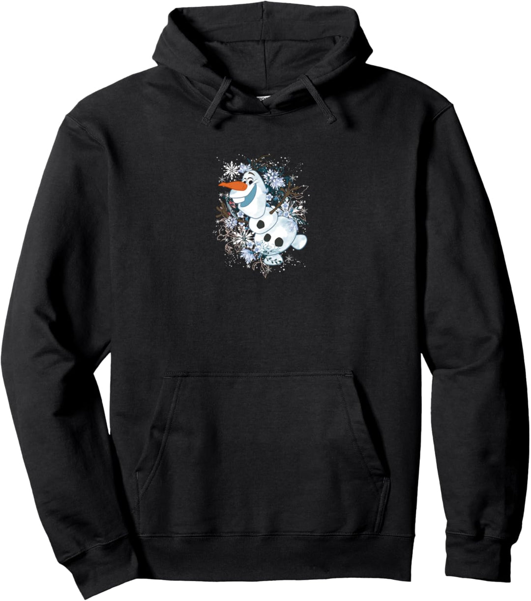 Disney Frozen Olaf Dancing In The Snowflakes Pullover Hoodie