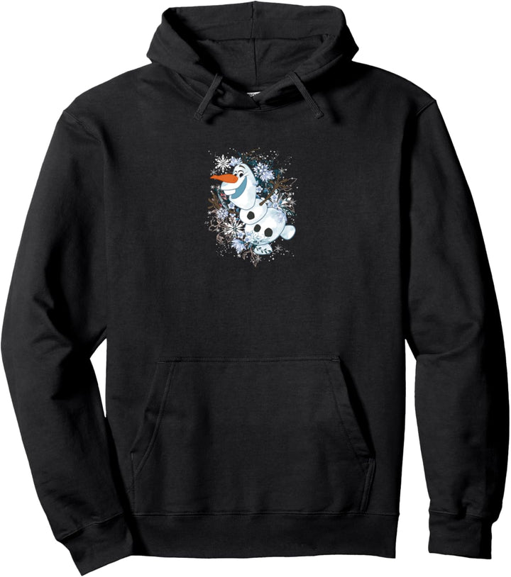 Disney Frozen Olaf Dancing In The Snowflakes Pullover Hoodie