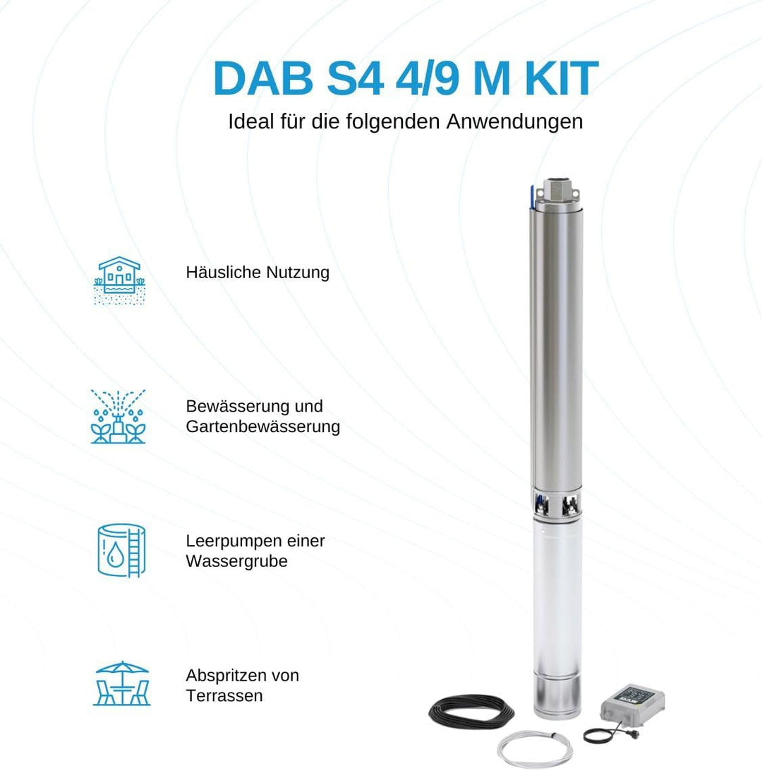 DAB S4 4/9 M KIT Brunnenpumpe