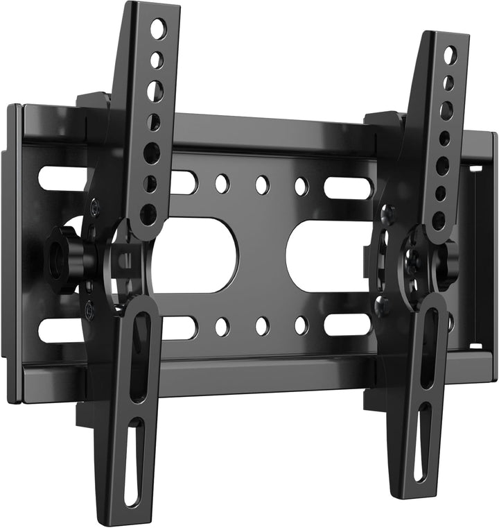 TV Wandhalterung Neigbar für 14-42 Zoll LED LCD OLED Plasma Flachbildfernseher, 32 38 40 Flach Curve