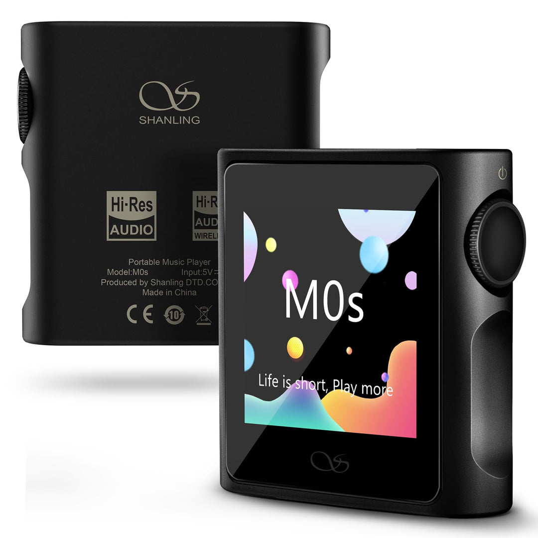SHANLING M0S Tragbarer Musik Player, hochauflösender MP3 Player, HiFi Player, CS43131 DAC,bidirektio