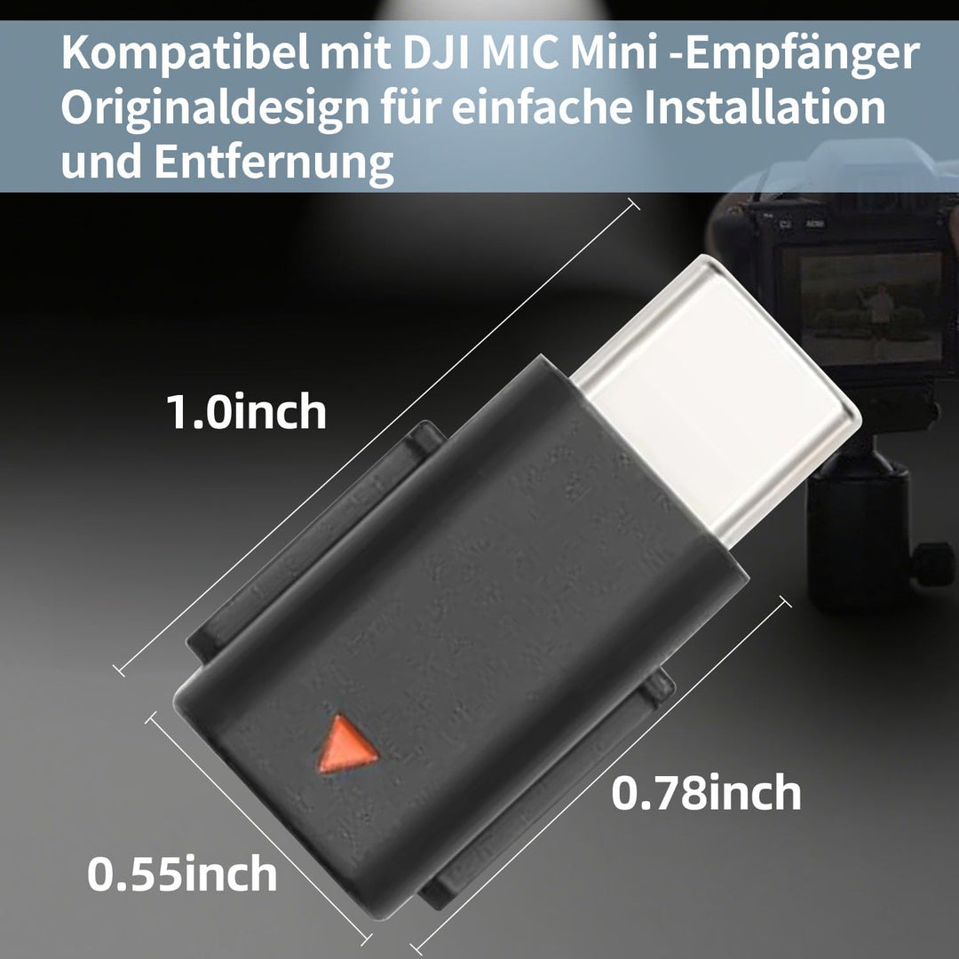 Original Mobile Phone Adapter Type-C Compatible with DJI Mic Mini Smartphone/PC/Mac Connector OEM Ac