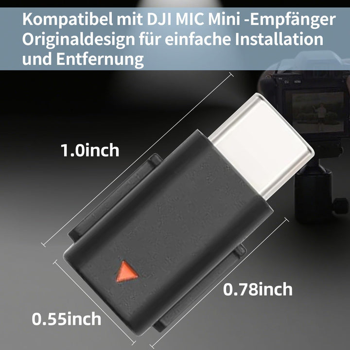 Original Mobile Phone Adapter Type-C Compatible with DJI Mic Mini Smartphone/PC/Mac Connector OEM Ac