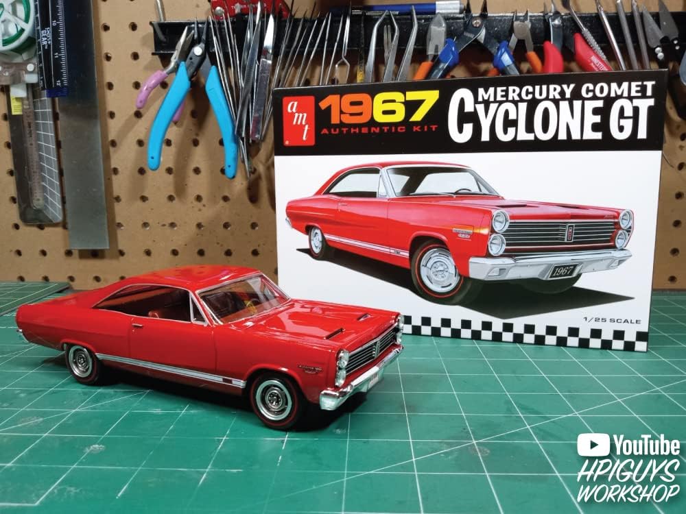 AMT 1967 Mercury Cyclone GT Modellbausatz im Massstab 1:25