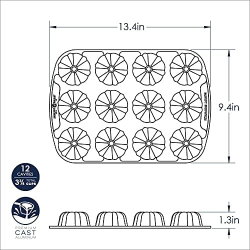Nordicware 52824 Backform Gugelhupf-Muffins
