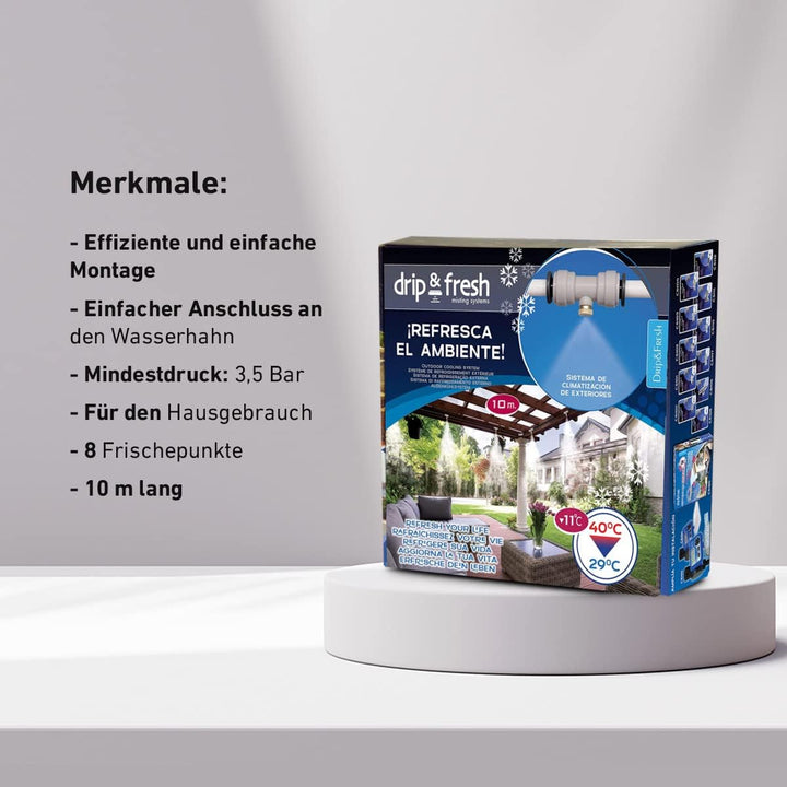 AQUACENTER - Verneblungskit Drip Fresh Aquacenter 1 Starter-Set, 1 Starter-Set