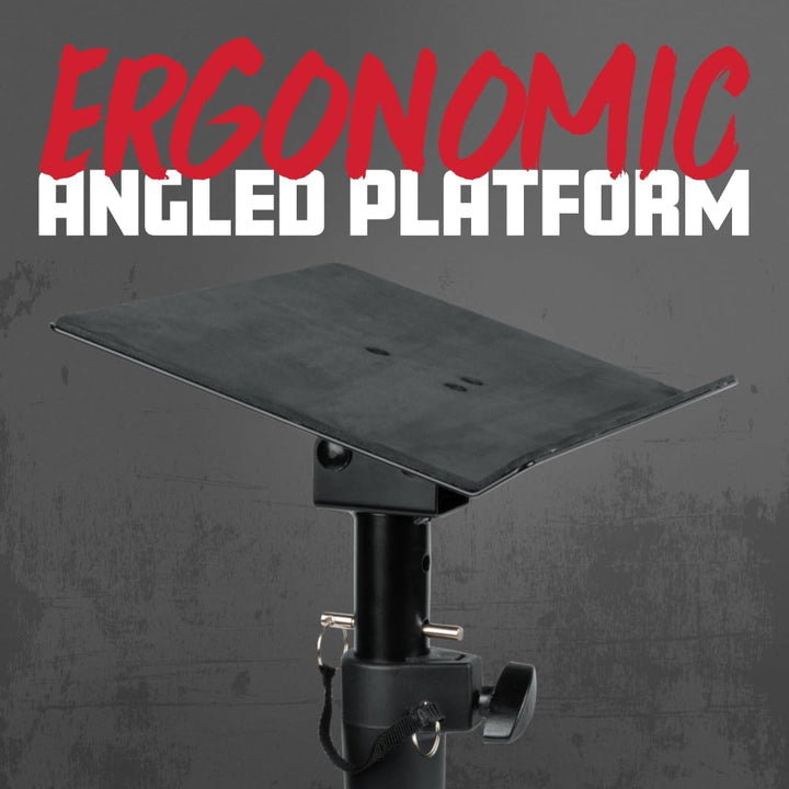 Gator Frameworks Universeller Laptop-Ständer mit höhenverstellbarer Tischklemme (GFWLAPTOP2500) Tisc