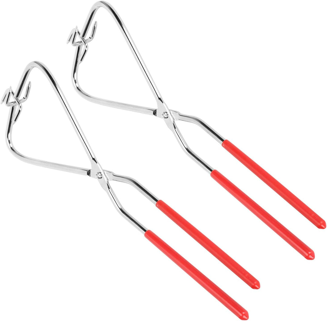 Ton-Skulpturen-Werkzeug, 2 Stück, Keramik-Glasur-Tauchzange, Edelstahl, DIY-Ton-Bildhauerei, Keramik