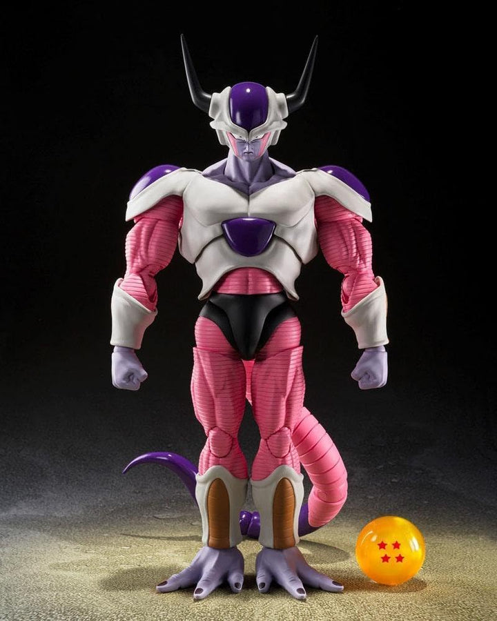 BANDAI TAMASHII NATIONS Dragon Ball Z - Freezer Seconde Forme - Figurine S.H. Figuarts 19cm