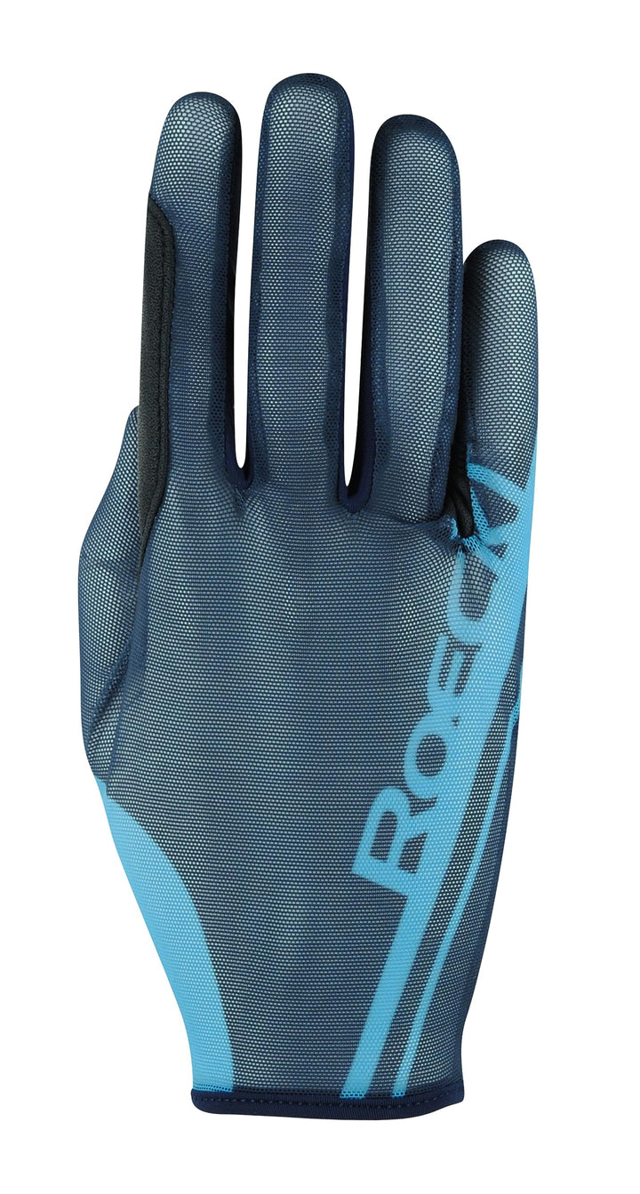 Roeckl Sports Reithandschuh MOYO, Turnier Sommer Handschuh, 3 Farben, Grösse 6-11 7 Blueprint, 7 Blu