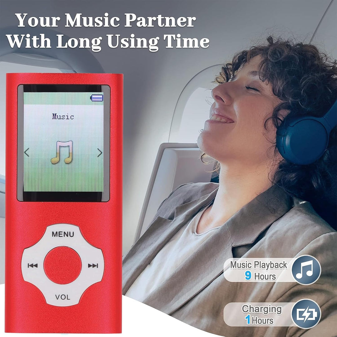 Bewinner 128 GB MP3 -MP4 -Player mit Bluetooth und WiFi, Tragbarer Verlustfreier Sound MP3, HiFi Sou