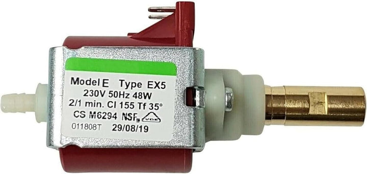 Ulka EX5 48W 230V Ersatzpumpe kompatibel mit Philips Saeco 996530007753 12000140, Miele 5035150 und
