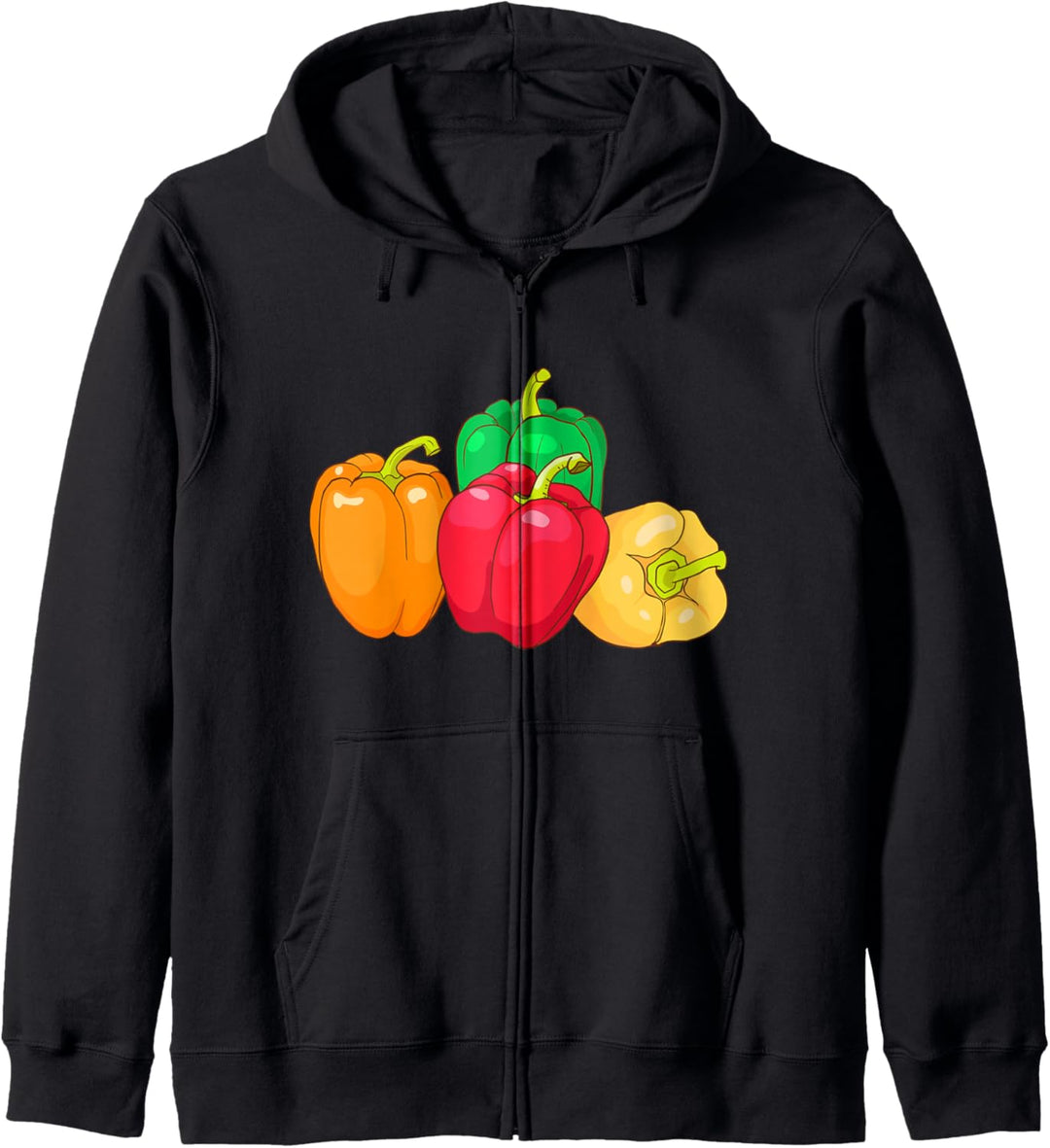 Paprika Paprikaschote Gemüse Vegan Veganer Vegetarier Kapuzenjacke