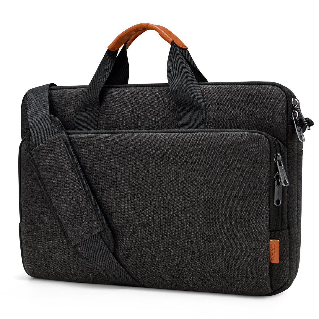 Laptoptasche Laptop Aktentasche Passt bis zu 15,6 17,3 Zoll Laptop Erweiterbare Schultertasche Umhän