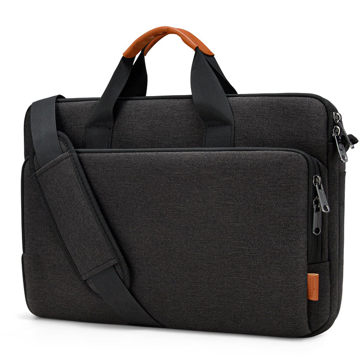 Laptoptasche Laptop Aktentasche Passt bis zu 15,6 17,3 Zoll Laptop Erweiterbare Schultertasche Umhän