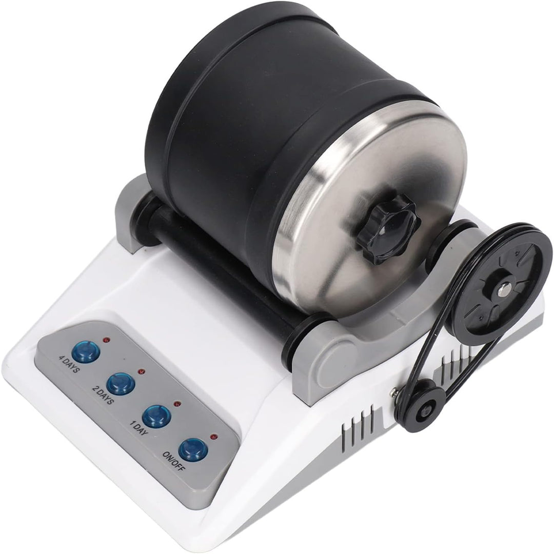 DIY Rock Tumbler Set Elektrisches, Poliermaschine Glasiermaschine Spielzeug mit Groben Edelsteinen P
