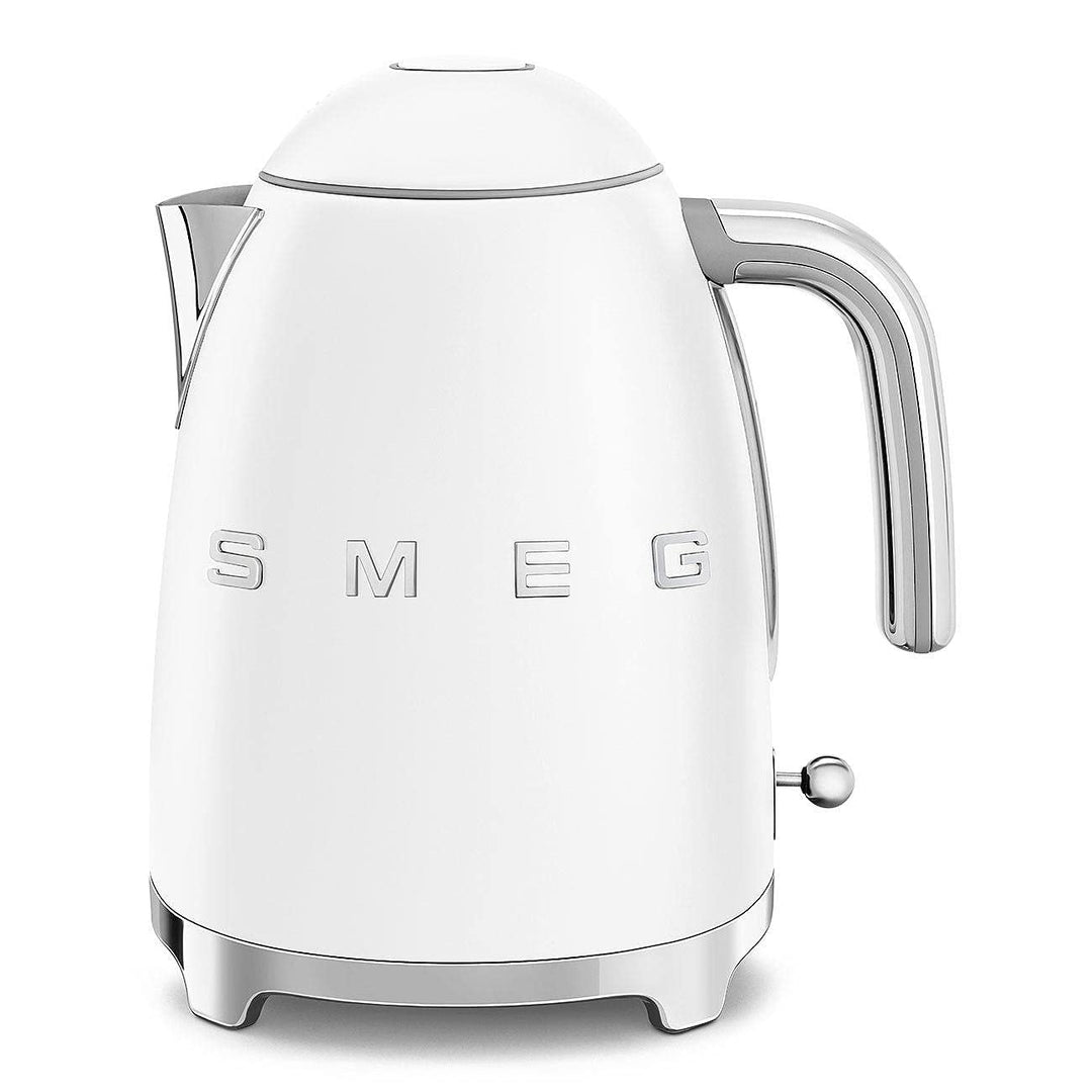SMEG - Chaleira Elétrica Anni50, Branco Mate KLF03WHMEU, Weiss Matt 1.7 Liter Weiss Matt, 1.7 Liter