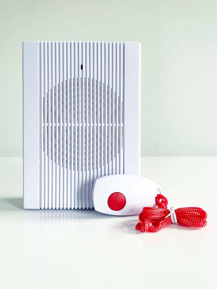 Heidemann Funkgong-Set HX Guardian (mit Notfallsender + Halteband, ideal für die häusliche Pflege, 8