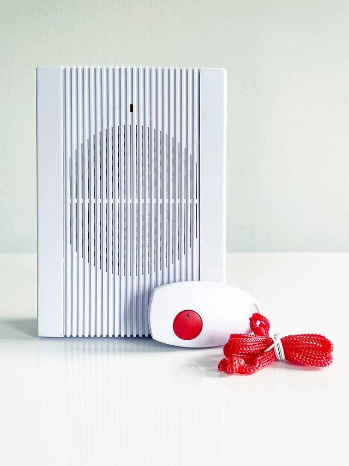 Heidemann Funkgong-Set HX Guardian (mit Notfallsender + Halteband, ideal für die häusliche Pflege, 8