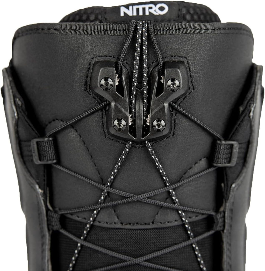Nitro Herren Snowboards Profile TLS Step On, All Mountain Freeride Freestyle Highend MP 26,5 // EU 4