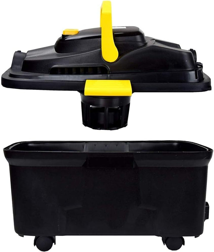 Syntrox Germany 10 Liter Staubsauger Teichsauger Nass- und Trockensauger mit Ablassventil