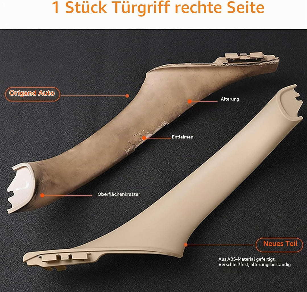 TTCR-II Kompatibel mit Türgriff BMW 5er F10/F11 Türgriff Innen Rechts，Innentürgriff,Türgriffblende,T