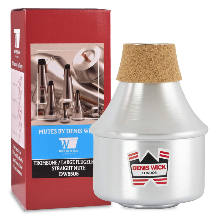 Denis Wick Trompetendämpfer, Straight silber verlängern, verlängern