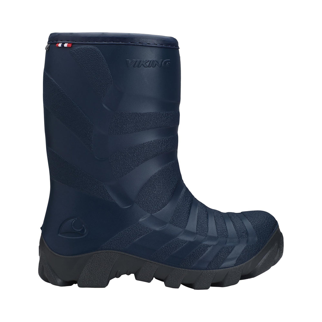 Viking Unisex Kinder Ultra Warm Schneestiefel 22 EU Navy Charcoal, 22 EU Navy Charcoal