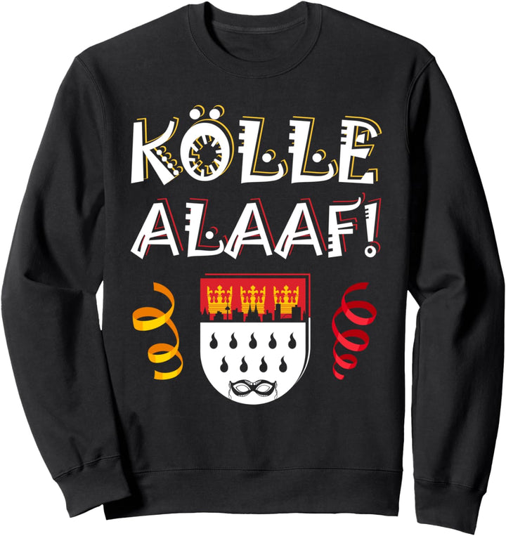 Kölle Alaaf!, Karnevalsumzug Köln Rut Wiess, Wappen, Jeck Sweatshirt