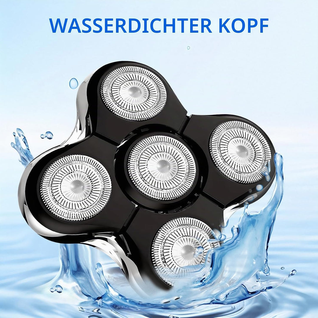 Ersatzscherköpfe für Remington Glatzenrasierer XR7000, XR1500, XR1501, Präzise Rasur für Herren, Gla